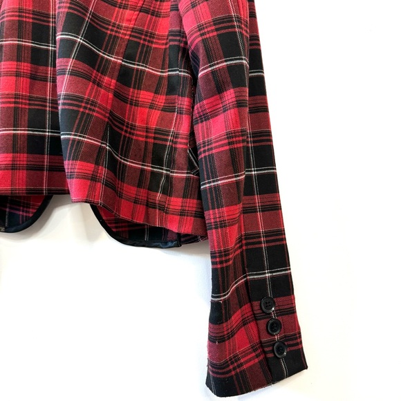Makers of true Original Plaid Blazer / Red / M - Picture 9 of 11